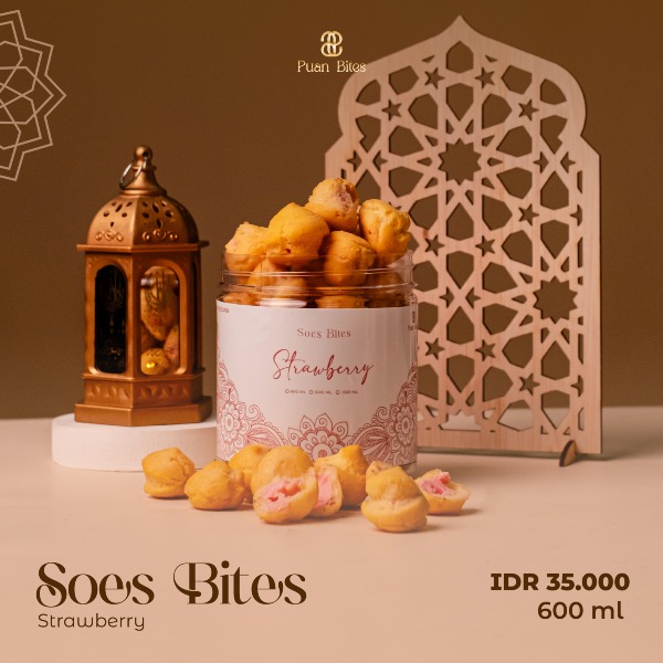 SOES BITES STRAWBERRY 600 ml