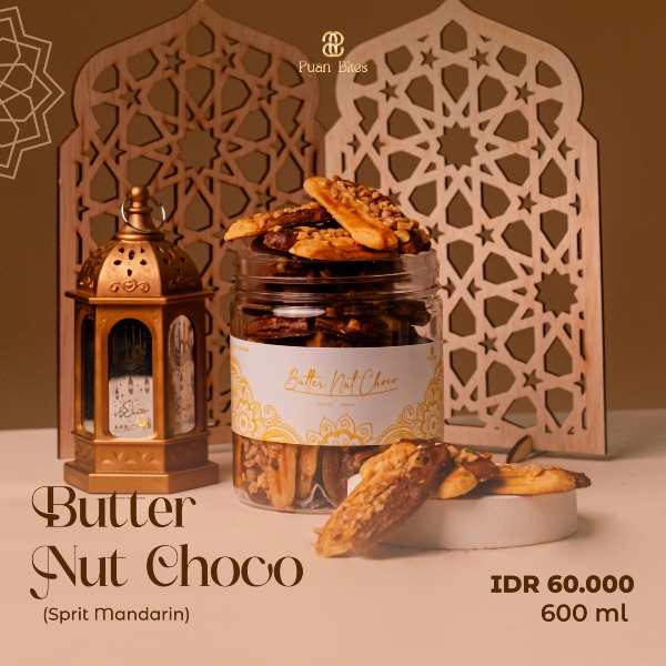 COOKIES - BUTTER NUT CHOCO 600 ml (Sprit Mandarin)