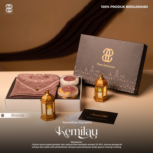 Kemilau Hampers Paket Scraf Bronze